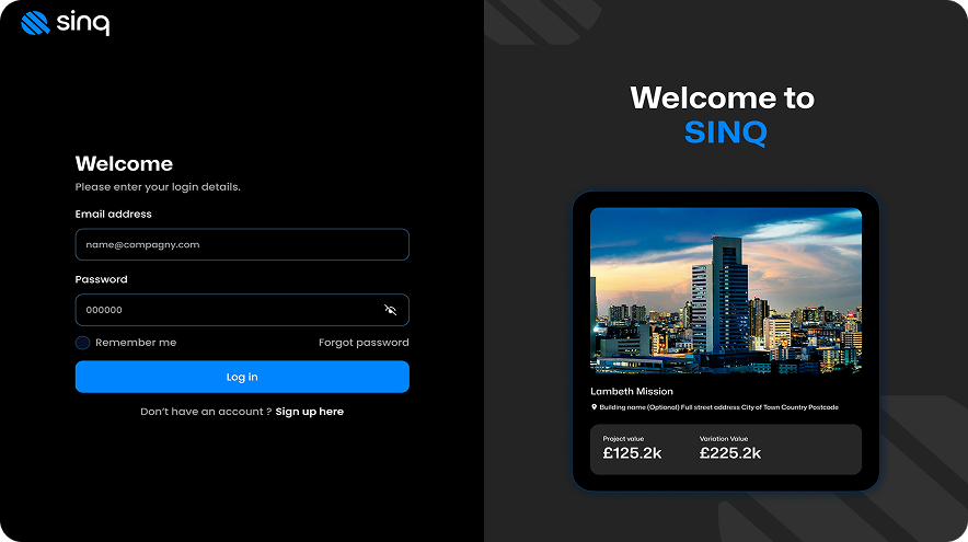 Welcome To Sinq